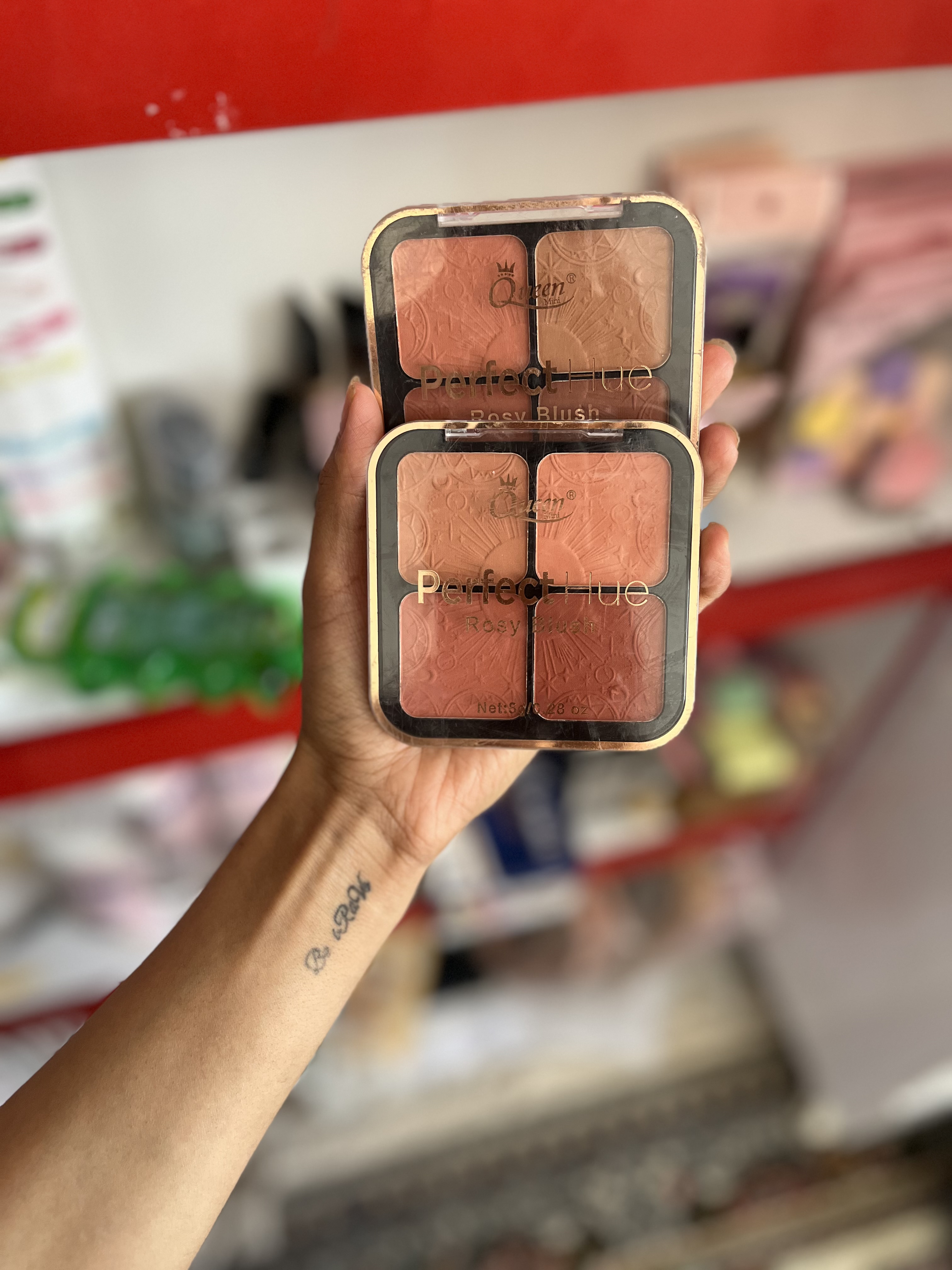 پالت رژگونه 4 رنگ مینی کویین Mini Queen